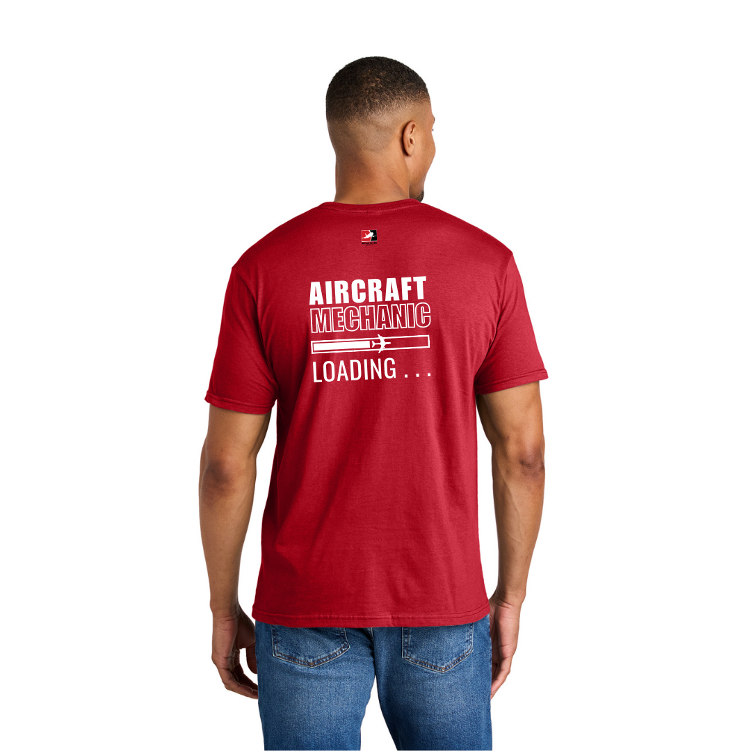 "Aircraft Mechanic Loading" - Gildan Softstyle T-Shirt