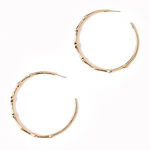 Twilight Hoop Earrings - Gold