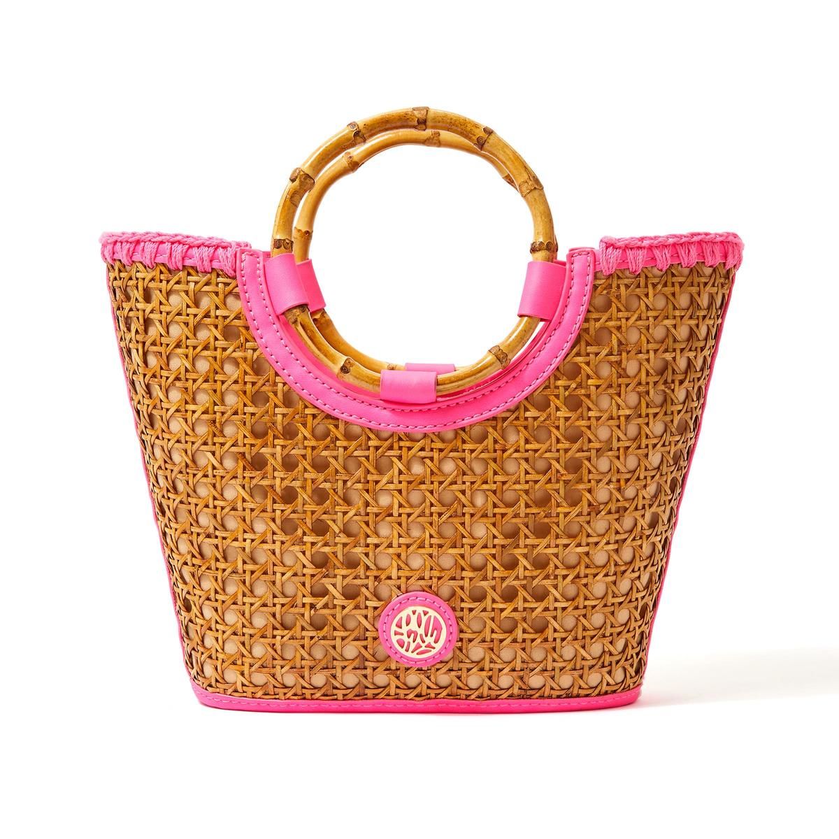 Mini Grotto Cane Tote - Aura Pink