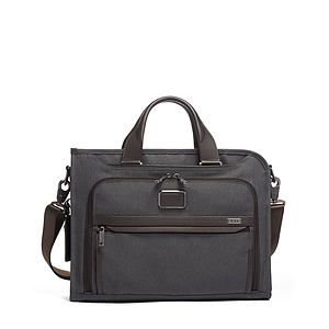 Alpha Slim Deluxe Portfolio- Anthracite