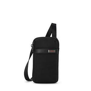 Alpha Small Crossbody Pouch- Black