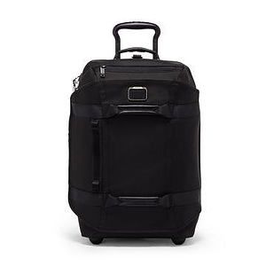 Alpha Bravo International 2 Wheeled Duffel Backpack Carry On- Black