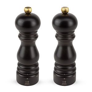 Paris U'Select 18cm Manual Salt and Pepper Mill Duo - Chocolate