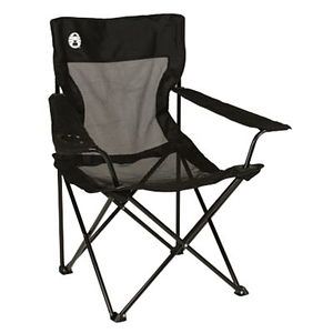 Coleman Broadband Mesh Quad Chair  Pocket