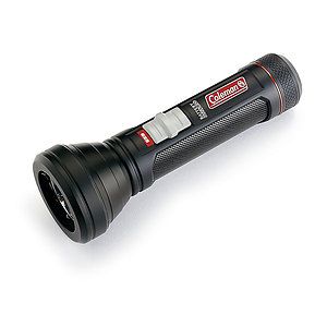 Coleman 3AA 350-Lumen BatteryGuard Aluminum Flashlight  Batteries