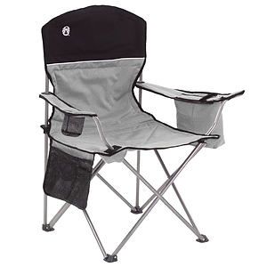 Coleman Cooler Quad Chair BlackGreyWhite (325 lbs)
