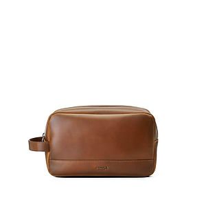 Zip Travel Kit Medium Brown