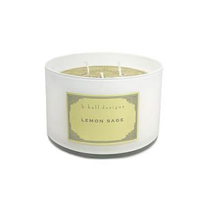 Lemon Sage Large Jar Candle