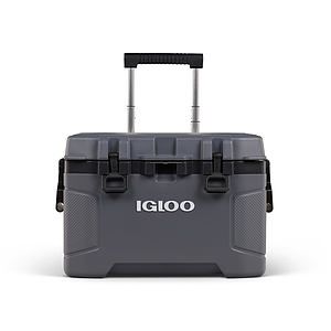 Trailmate 52qt Roller Cooler CarboniteObsidian