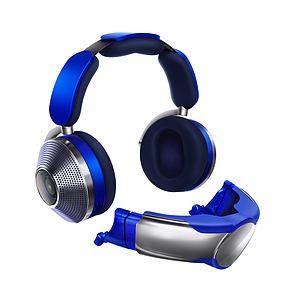 Zone Headphones w Air Purification Ultra BluePrussian Blue