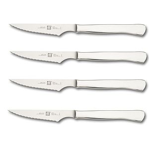 Zwilling 4-Piece Serrated Steak Knife Set