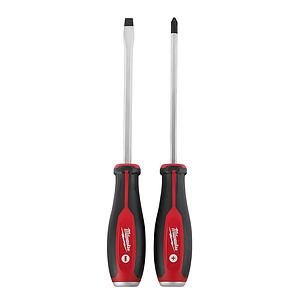 2pc Demolition Screwdriver with Steel Caps