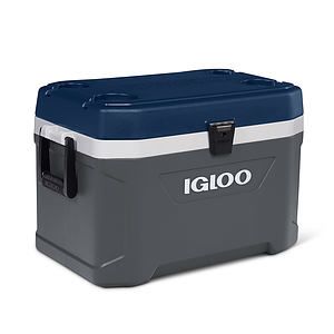 MaxCold Latitude 54qt Cooler CarboniteAegean Sea
