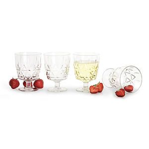 Picnic Outdoor Dinnerware Collection Wine Glass, Set of MBM