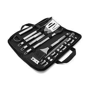 18pc BBQ Tool Set w Carry Case
