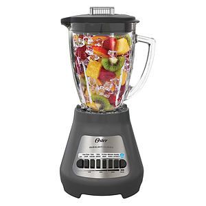 Oster Classic Series 8-Speed Blender with 6-Cup Glass Jar, Gray