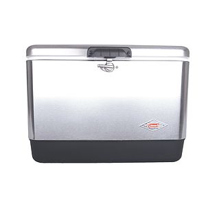 Coolers - Stainless Steel 54 Quart Chest Cooler