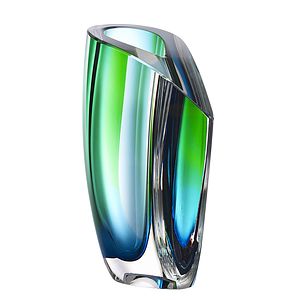 MIRAGE VASE BLUEGREEN LARGE