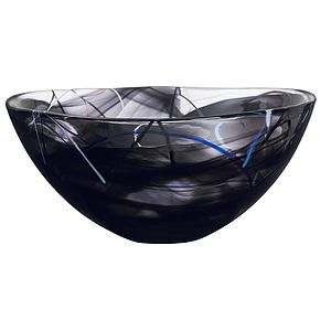 CONTRAST BOWL BLACK MEDIUM