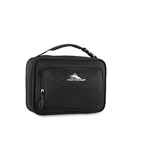 Single Compartment Lunch Bag Black