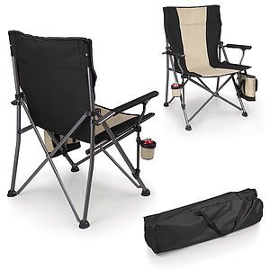 Big Bear XL Folding Camp Chair w Cooler Black