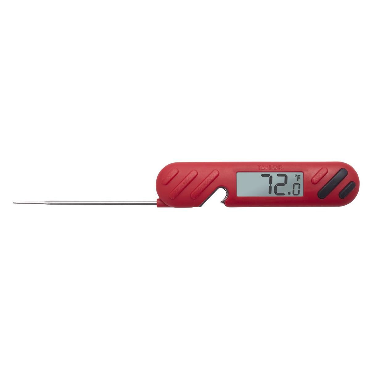 Folding Meat Thermometer  Bottle Opener