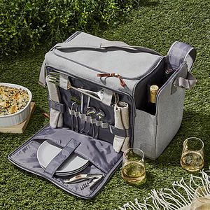 Insulated Casserole Carrier and 2 Bottle Wine Bag
