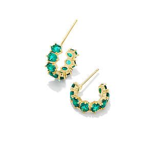 Cailin Crystal Huggie Earrings