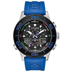 Men's Promaster Sea Eco-Drive Watch, Blue Poly Strap