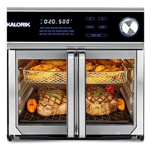 MAXX 26qt Digital Air Fryer OvenGrill Stainless Steel