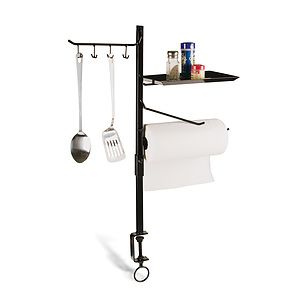 BBQ Tool and Accessory Organizer