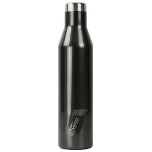 EcoVessel Aspen 25 oz Insulated SS Water Bottle - Grey Smoke