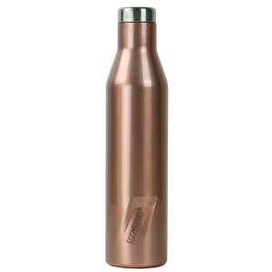 EcoVessel Aspen 25 oz Insulated SS Water Bottle - Rose Gold