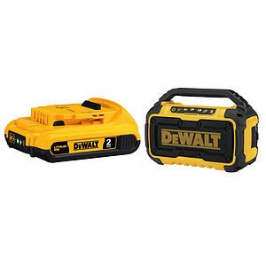 12V20V MAX Jobsite BT Speaker w BONUS 20V MAX Premium XR Battery Pack