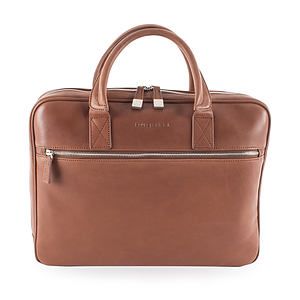 Bugatti-Sartoria Collection-Slim Briefcase-Cognac