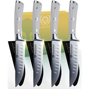 Dalstrong 4-Piece Steak Knife Set - 5 Blade - German Steel - Gladiator Series - NSF Certified