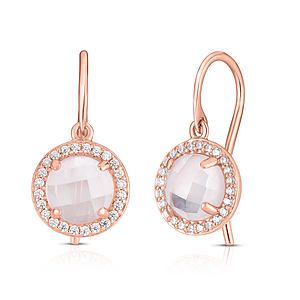 Rose Quartz Earrings