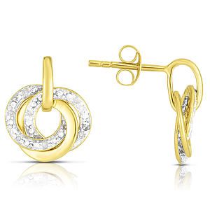 Tri Circle Earrings