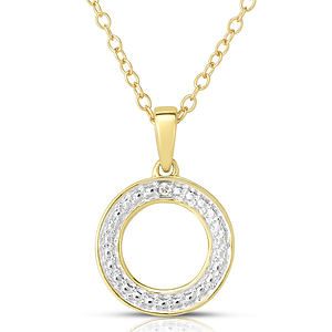 Diamond Geometric Necklace