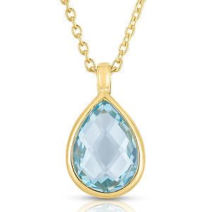 Blue Topaz Necklace