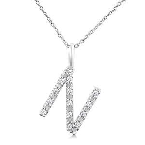 Initial Necklace-N