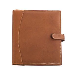 Bugatti-Vaquetta Leather Journal-Cognac