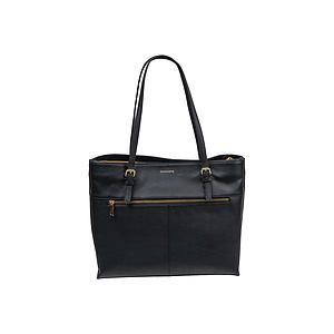 Gala Collection Leather Tote Bag Size 12.5x14x6