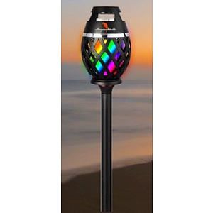 Margaritaville Bluetooth Tiki Torch Speaker wColor RGB Lights