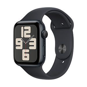 Watch SE GPS 44mm Midnight Aluminum Case w Midnight ML Sport Band