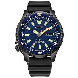 Men's Promaster Dive Automatic watch, Polyurethane Strap Blue dial