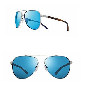 Arthur Crystal Glass Lens Aviator Sunglasses