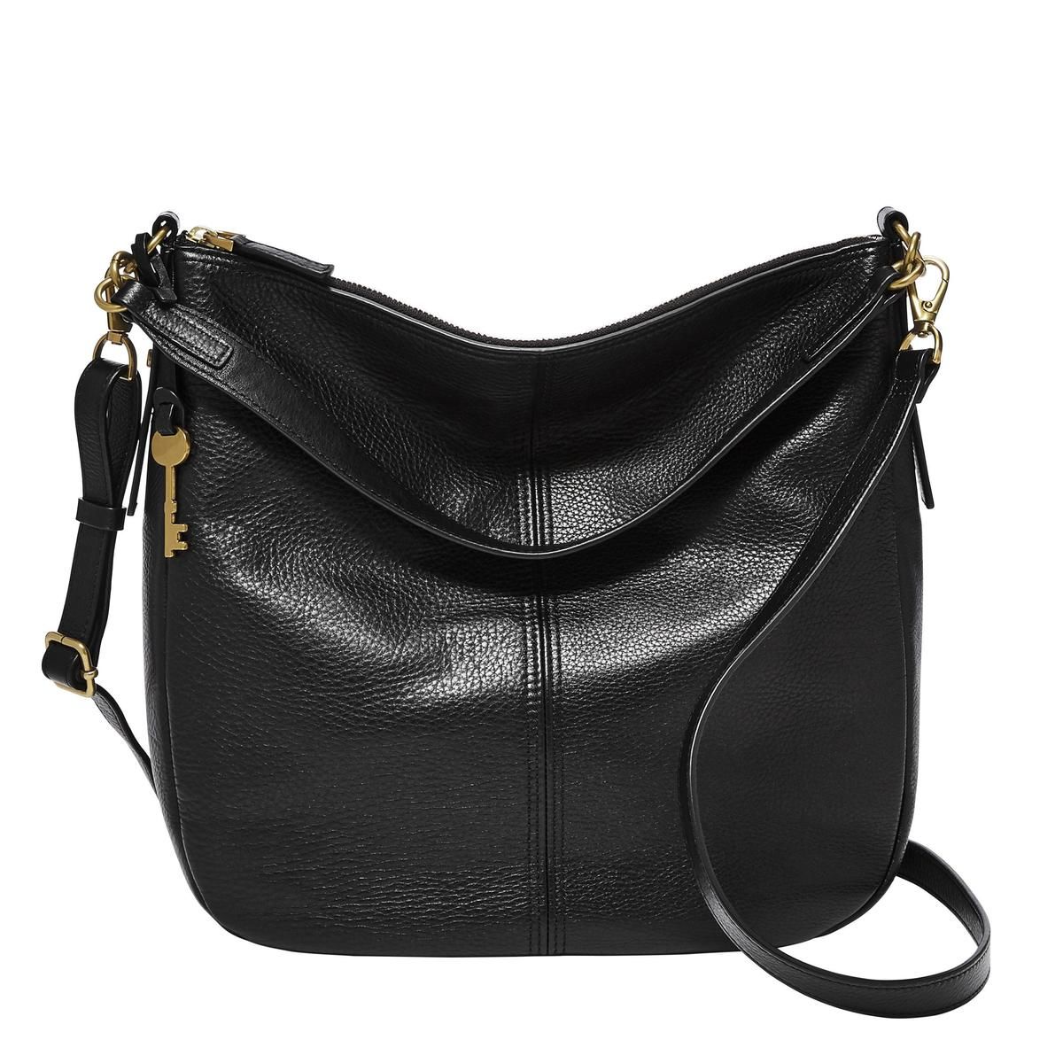 Jolie Hobo Handbag Black