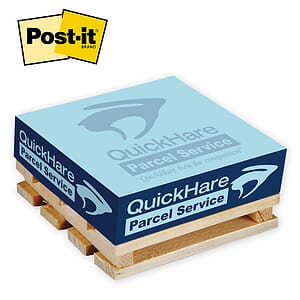 Post-it&reg; Custom Printed Notes Quarter-Cube