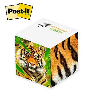 Post-it&reg; Custom Printed Notes Cube